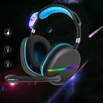 Auriculares Inalámbricos Bluetooth RGB con Iluminación