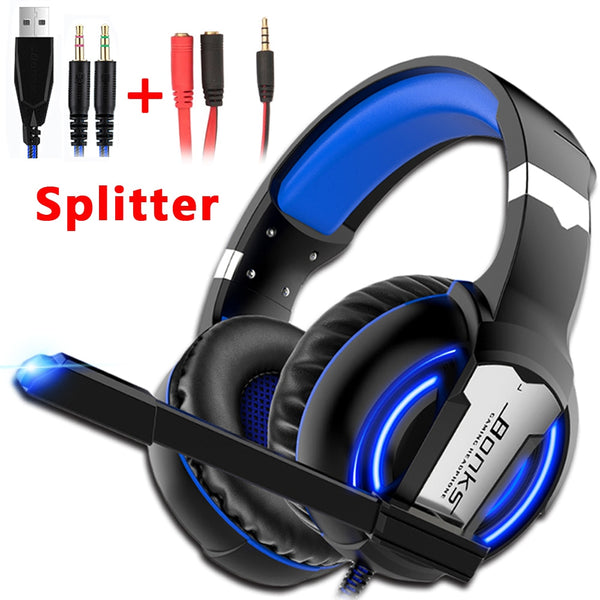 Headset Gaming Wired Para PC