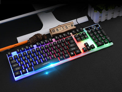 Teclado Gaming RGB USB Con Retroiluminación
