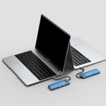 Hub USB Type-C Multifuncional 8 en 1 Azul