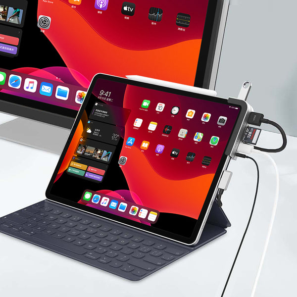 Estación de Acoplamiento USB-C Convertidor HDMI Lector