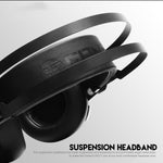 Auriculares Gaming Alámbricos con Micrófono y LED