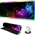 Mousepad RGB Retroiluminado para Gaming y Oficina