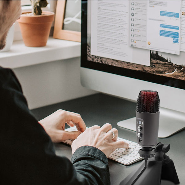 Micrófono USB para Grabación y Streaming