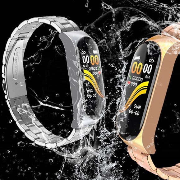 Pulsera Inteligente Monitor Cardíaco y Presión Arterial