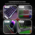 Teclado Gaming Mecánico Para PC Con Cable