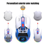 Ratón Gaming RGB Ligero con Diseño Hueco