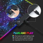 Mousepad RGB Retroiluminado para Gaming y Oficina