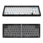 Teclado Mecánico RGB con Carcasa Transparente