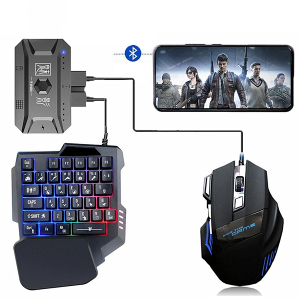Convertidor Teclado y Ratón para Controles Móviles