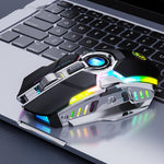 Ratón Gaming Inalámbrico RGB con Carga Silenciosa