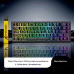 Teclado Mecánico RGB X68HE Eje Magnético con Cable