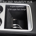 Divisor USB 4 Puertos con Compartimento Secreto