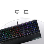 Teclado Mecánico Gaming Óptico Axis