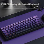 Teclado Gaming RGB Mecánico Tea-Switch Portátil