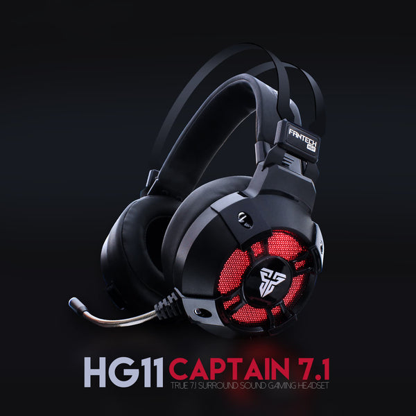 Auriculares Gaming Alámbricos con Micrófono y LED