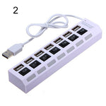 Hub USB 7 Puertos Splitter para Switch y PC