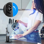 STABILISIERENDE KAMERA, 360 Auto Face Tracking Gimbal AI Smart Gimbal Gesichtsverfolgung Auto Handyhalterung für Smartphone Video Vlog Live Stabilisator Stativ