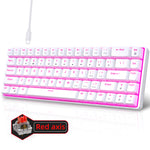 Teclado Mecánico Gaming con Keycaps de Doble Inyección