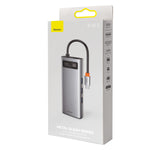 Hub USB-C 9 en 1 con Docking Station Gris Espacial