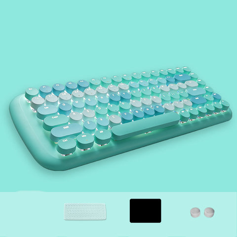 Teclado Mecánico Gaming Axis Verde con Cable