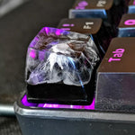 Keycaps Resina Snow Mountain Teclado Mecánico Personalizado