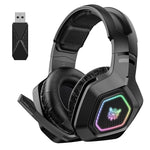 Auriculares Gaming Inalámbricos Bluetooth y 2.4G RGB