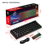 Teclado Gaming Mecánico 68 Teclas Alámbrico