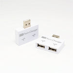 Hub USB 2.0 Cargador con 2 Puertos Expandible