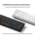 Teclado Mecánico Inalámbrico 68 Teclas Gaming Portátil