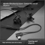 Auriculares Gaming Wired Con Micrófono Y Posicionamiento De Sonido