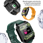 Reloj Inteligente Deportivo con Monitor Cardíaco y Oximetría