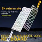 Teclado Mecánico RGB X68HE Eje Magnético con Cable