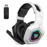 Auriculares Gaming Inalámbricos Bluetooth y 2.4G RGB