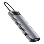 Hub USB-C 9 en 1 con Docking Station Gris Espacial