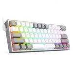 Teclado Mecánico RGB Dual Keycap Con Cable
