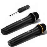Micrófono Inalámbrico UHF Recargable Rango 80m Karaoke DJ