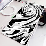 Mousepad Gaming Grande Negro y Blanco para Escritorio