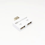 Hub USB 2.0 Cargador con 2 Puertos Expandible