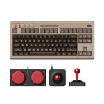 Teclado Mecánico Inalámbrico Retro Bluetooth