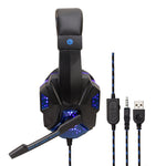 Auriculares Gaming 7.1 con Cable y Luz LED