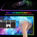 Mousepad RGB Retroiluminado para Gaming y Oficina
