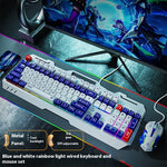Teclado Mecánico Gaming con Teclas Silenciosas para Escritorio