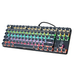 Teclado Mecánico 87 Teclas Gaming Punk