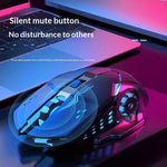 Ratón Gaming Inalámbrico con Carga Bluetooth