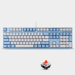 Teclado Mecánico Sea Rhyme Ejes Rojos Cyan Gamer