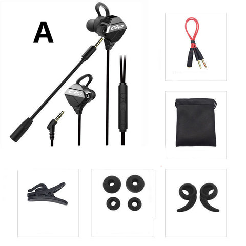 Auriculares Gaming In-Ear Con Micrófono y Subwoofer