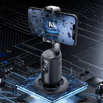 STABILISIERENDE KAMERA, 360 Auto Face Tracking Gimbal AI Smart Gimbal Gesichtsverfolgung Auto Handyhalterung für Smartphone Video Vlog Live Stabilisator Stativ