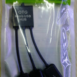 Hub OTG Micro USB para Android