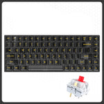 Teclado Mecánico Gamer RGB Intercambiable Transparente